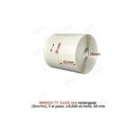 ROLLO DE PAPEL POSLINE TERMICO 51X25MM 2 ETIQ TT PASOC 3550 50MTS 4000223