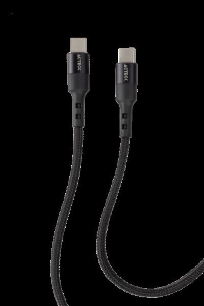 CABLE ACTECK USB-C A USB-C LINX PLUS CC420 ULTRA RÁPIDA 1MT AC-934855 - Imagen 1