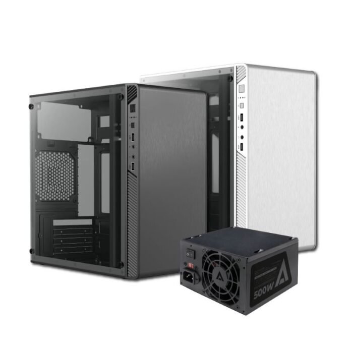 GABINETE ACTECK MINITORRE PERFORMANCEII GI215WATX500W BLANCO AC-935852 - Imagen 1