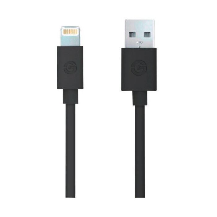 CABLE GETTTECH JL-3570 USB 2.0, USB A LIGHTNING, NEGRO, 1.5MTS - Imagen 1