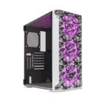 GABINETE YEYIAN YGH-49704 HOLLOW 2500 ATX/3VENT/ ARGB/MESH/USB/BLANC