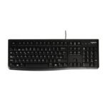 TECLADO LOGITECH K120 ALAMBRICO USB PLUG & PLAY BLACK (920-004422)