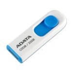 MEMORIA FLASH ADATA C008 32GB USB 2.0 BLANCO/AZUL (AC008-32G-RWE)