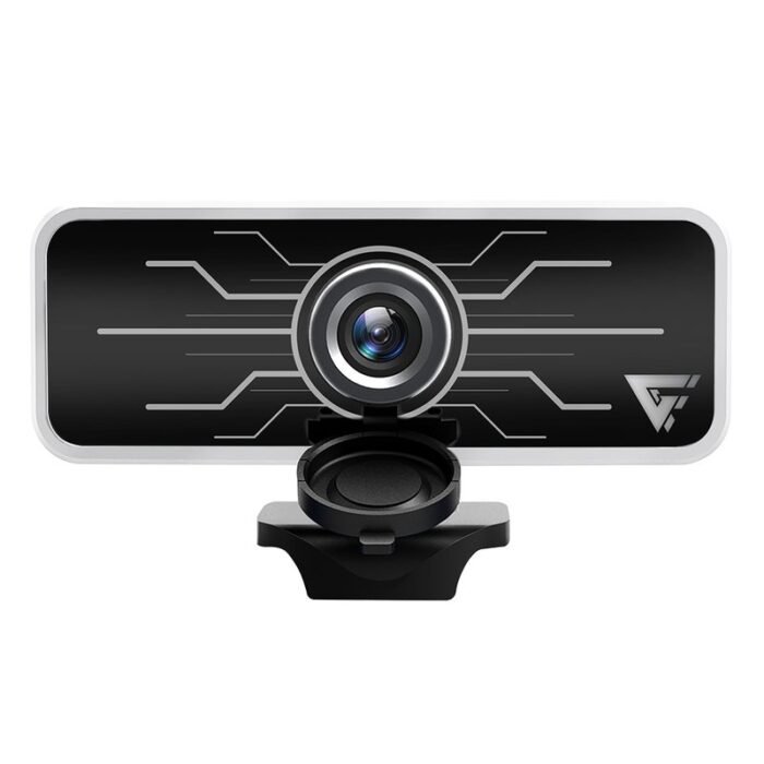 CAMARA WEB GAME FACTOR FULL HD, LED, 30FPS,USB, MICROFONO, NEGRA WG400 - Imagen 1