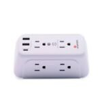 SUPRESOR DE PICOS SMARBITT 1480J, 6 CONT TOMA USB-A/USB-C (SBSS-BW6-3U)