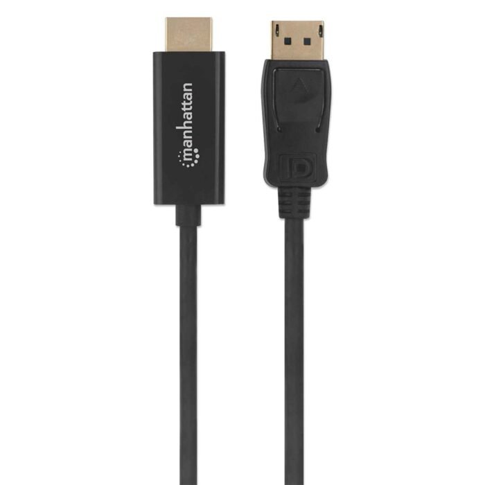 CABLE MANHATTAN DISPLAYPORT A HDMI M-M 1080P 1.0 MTS 152662 - Imagen 1