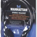 DIADEMA MANHATTAN C/MICROFONO ESTANDAR PLASTICO 164429