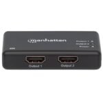 VIDEO SPLITTER MANHATTAN HDMI UHDTV 4K 30 HZ, 1 IN: 2 OUT 207669