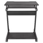 ESCRITORIO MANHATTAN COMPATO C/BANDEJA DESLI PARA TECLADO NEGRO 207690