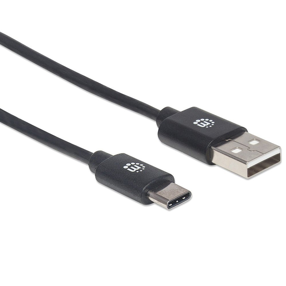 766623354929-M.jpg CABLE USB C MANHATTAN M A TIPO A M 2.0 2MTS 354929 - Imagen 1