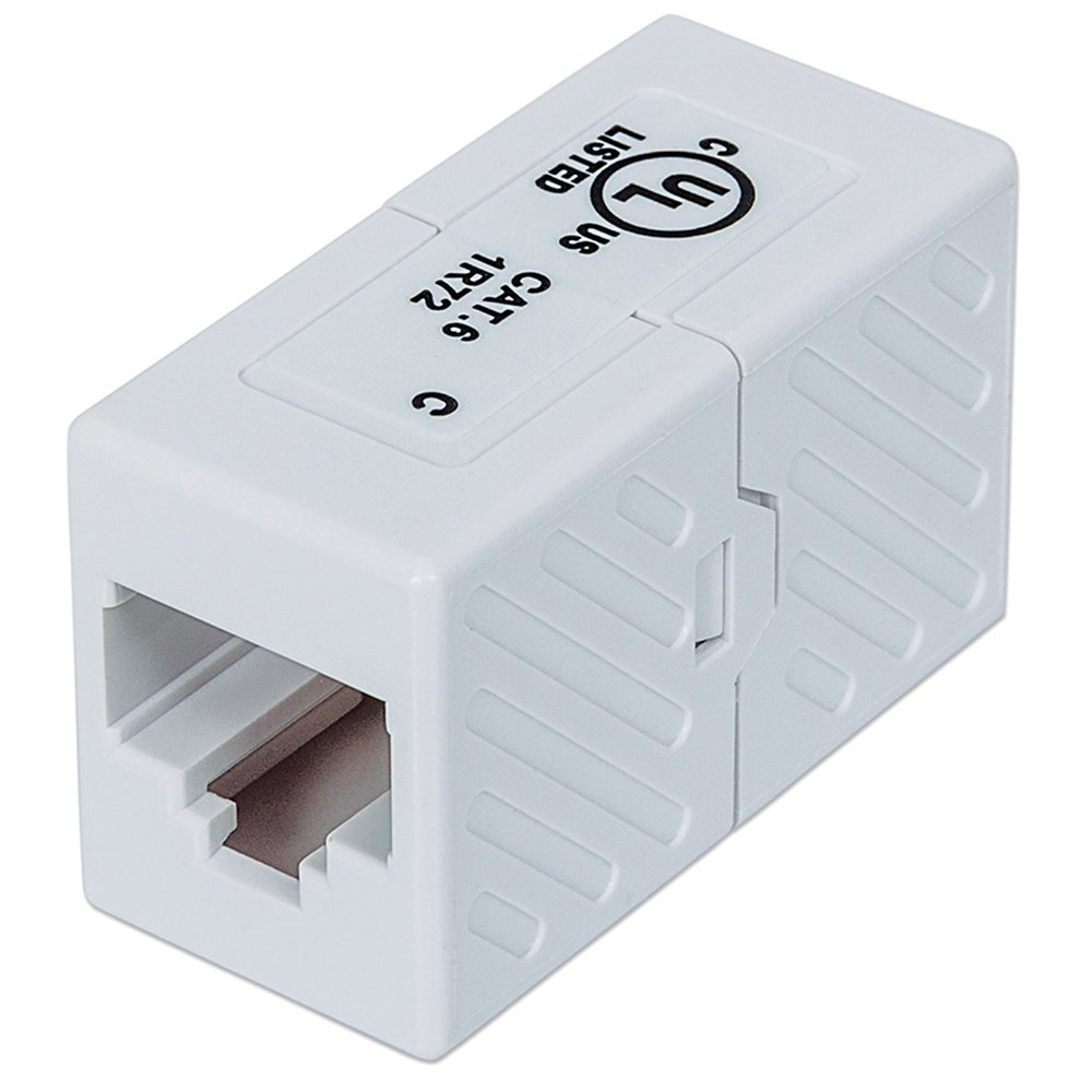 766623504751-I.jpg COPLE RJ45-RJ45 CAT6 INTELLINET MODULAR HEMBRA A HEMBRA BLANCO 504751 - Imagen 1