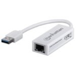 ADAPTADOR MANHATTAN FAST ETHERNET TARJETA RED 10/100 USB 2.0  506731