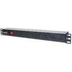 BARRA PDU INTELLINET 8 CONT 1U PARA RACK/GABINETE 713993