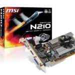 TARJETA DE VIDEO MSI GEFORCE N210-MD1G/D3 G210 1GB DDR3 HDMI-DVI-DSUB