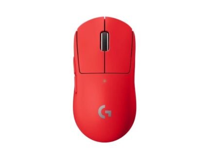 MOUSE LOGITECH PRO X SUPERLIGHT LIGHTSPEED 25,600 DPI RED (910-006783)