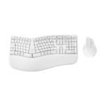 COMBO ACTECK FITT MK770 ERGONÓMICO/INALÁMBRICO USB BLANCO (AC-936255)