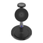 CARGADOR ACTECK INALAMCI740 3-1 MAGNÉTICO/IPHONE/IWATCH/AIRPODS NEGRO (AC-937139)