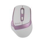 MOUSE GETTTECH INALAMBRICO SILENCIOSO ERGONOMICO BLANCO Y ROSA  6 BOTONES 1600 DPI 2.4G+BT GGM-STDBW-01-PK