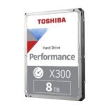 DD INT TOSHIBA 8TB X300 PERFORMANCE 3.5” 7200rpm 256MB (HDWR780XZSTA)