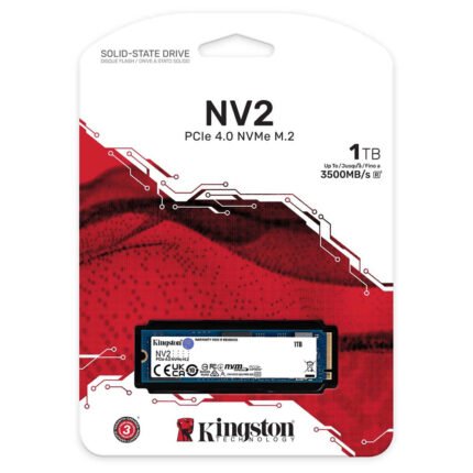 UNIDAD SSD KINGSTON NV2 1TB M.2 2280 NVMe 3500MB/s(SNV2S/1000G)