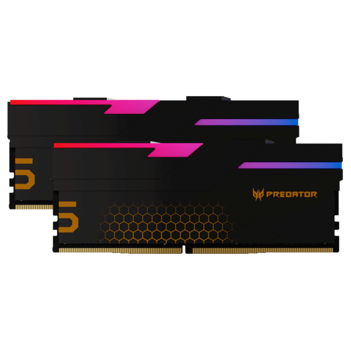 MEMORIA DDR5 PREDATOR HERMES 32GB 2X16 7200MHZ CL34 NEGRO BL.9BWWR.406 - Imagen 1