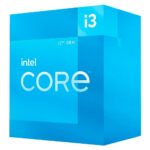 CPU INTEL CORE I3 12100 SOC 1700 12TH GEN 3.3GHZ BX8071512100