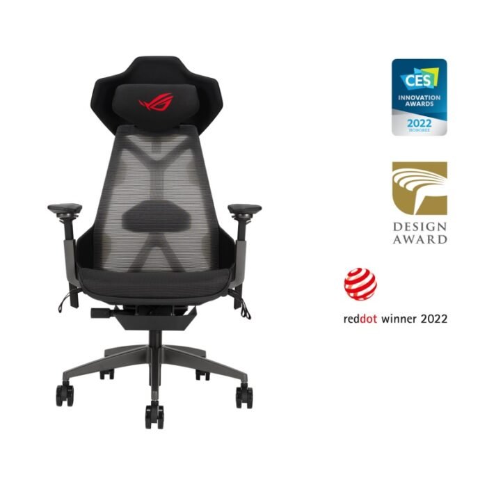 SILLA ASUS SL400 ROG DESTRIER/BK/WW// GAMING/360°/ CLASE 4 - Imagen 1