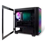 GABINETE GAME FACTOR OPTICAL, ATX, CRISTAL, ARGB, 1*120MM RGB CSG560