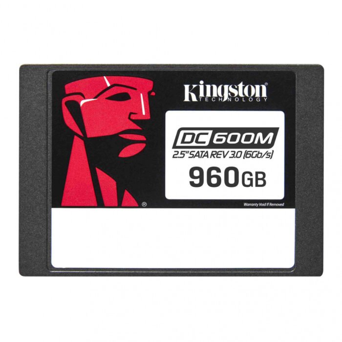 UNIDAD SSD KINGSTON DC600M ENTERPRICE 2.5 960GB (SEDC600M/960G) - Imagen 1