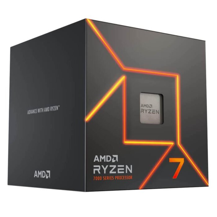 CPU AMD RYZEN 7 7700 RADEON GRAPHICS AM5 3.8GHz (100-100000592BOX) - Imagen 1