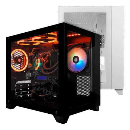 GABINETE GAME FACTOR mATX FISHTANK DOBLE CRISTAL USB 3.0 S/FTE CSG570