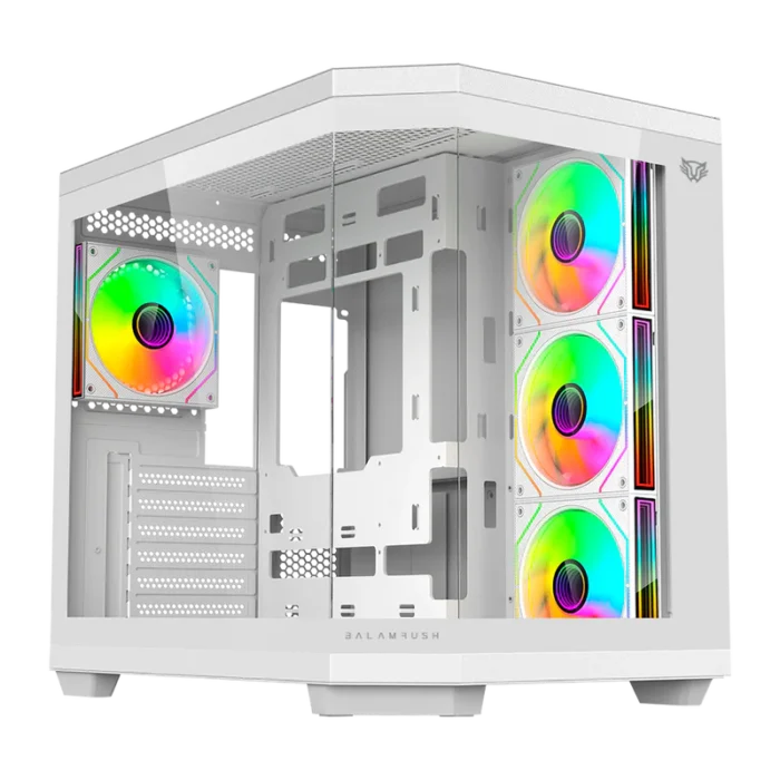 GABINETE BALAM RUSH MED TOR TANK 9600 USB 3.0/4VENT/ARGB BLC (BR-938686) - Imagen 1