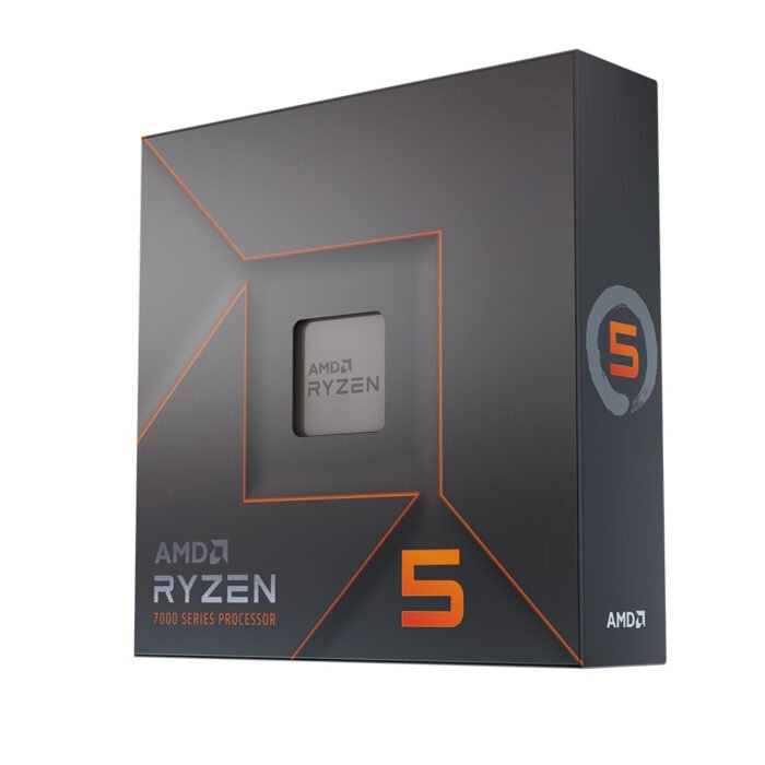 CPU AMD RYZEN 5 7600X RADEON GRAPHICS AM5 4.7GHz (100-100000593WOF) - Imagen 1