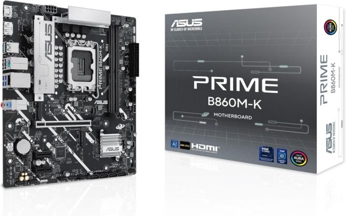 TARJETA MADRE ASUS LGA 1851/DDR5/HDMI/DP/COMP CORE ULTRA (PRIME B860M-K) - Imagen 1