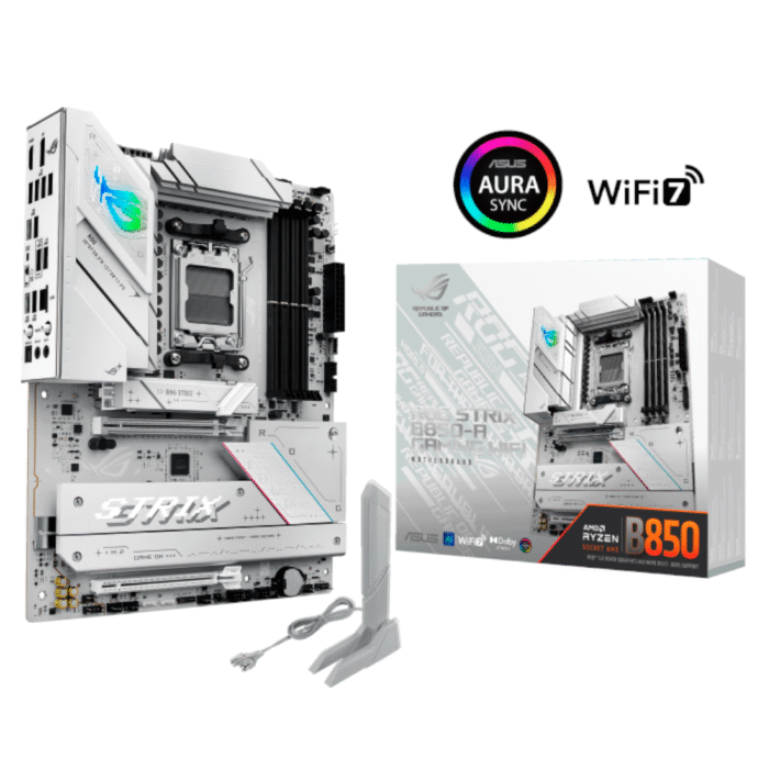 TARJETA MADRE ASUS ROG STRIX B850-A GAMING WIFI AM5/DDR5/HDMI/PCIe 5.0 - Imagen 1