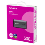 UNIDAD SSD EXT ADATA SE880 500GB USB-C 3.2 GRIS (AELI-SE880-500GCGY)