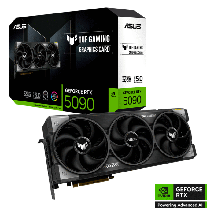 TARJETA DE VIDEO ASUS TUF-RTX5090-32G-GAMING GDDR7/2HMDI/3DP/PCI 5.0 - Imagen 1