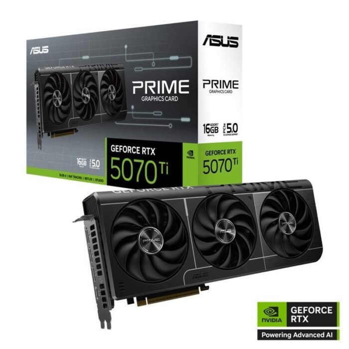 TARJETA DE VIDEO ASUS PRIME-RTX5070TI-16G GDDR7/1HMDI/3DP/PCI E 5.0 - Imagen 2