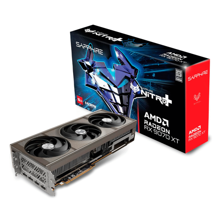 TARJETA DE VIDEO SAPPHIRE PULSE RX9070XT GAMING 16GB GDDR6 DUAL HDMI/DP - Imagen 1