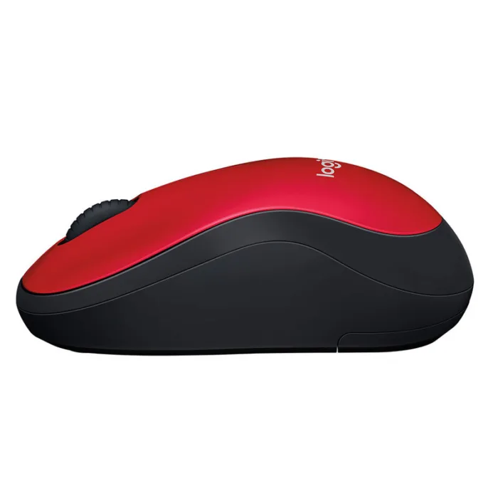 MOUSE LOGITECH M185 OPTICO USB PLUG & PLAY 1,000 DPI RED (910-003635) - Imagen 1