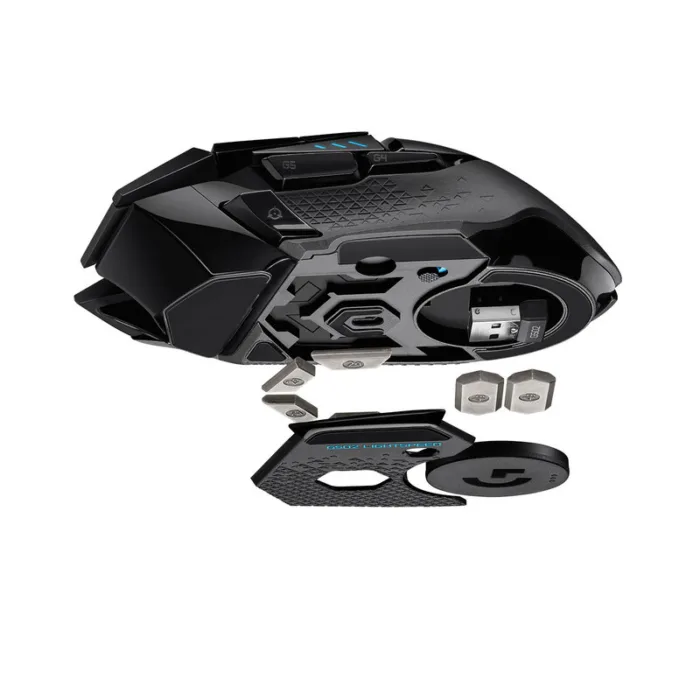 MOUSE LOGITECH G502 HERO 2 LIGHTSPEED 25,600DPI RGB BLACK (910-005566) - Imagen 1