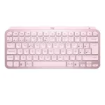 TECLADO LOGITECH MX KEYS MINI ILUMINADO BT 10MT ROSE (920-010478)