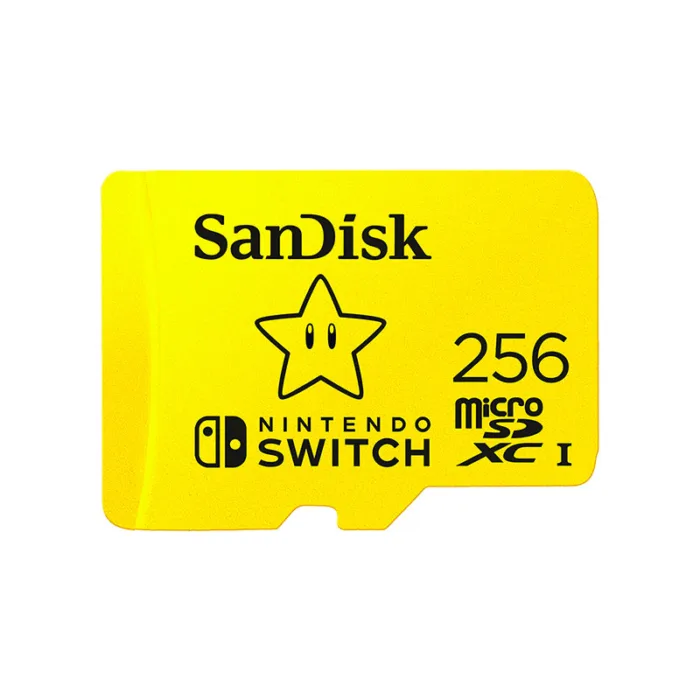 MEMORIA SANDISK MICRO SDXC NINTENDO SWITCH 256GB (SDSQXAO-256G-GNCZN) - Imagen 1