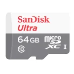 MEMORIA SANDISK ULTRA MICRO SDHC 64GB C/ADAPTADOR (SDSQUNR-064G-GN3MA)