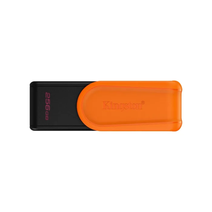 MEMORIA FLASH KINGSTON DTXS 256GB GEN 1 3.2 NEGRO-NARANJA (DTXS/256GB - Imagen 1