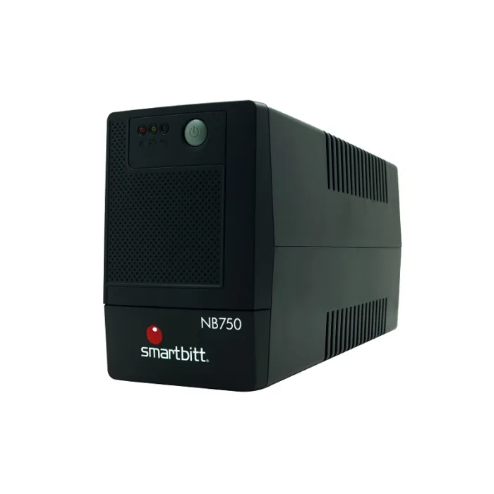 NO BREAK/UPS MARCA SMARTBITT 750VA/375W, 6 CONT, PROTECCION RJ-11 (SBNB750) - Imagen 1