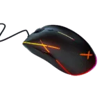 MOUSE GAMER XZEAL XZ930 ALAMBRICO 12400 DPIS 8 BOTONES RGB (XZMX930B)
