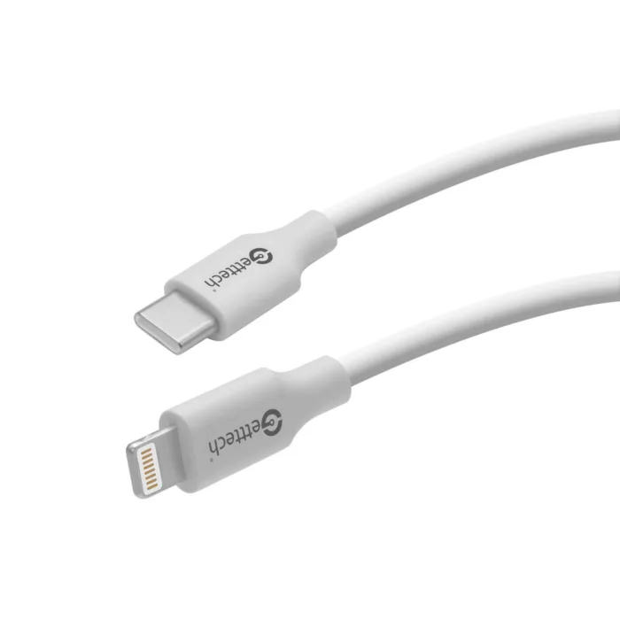CABLE GETTTECH GCL-LTUT-01  LIGHTNING A USB TIPO  C - Imagen 1
