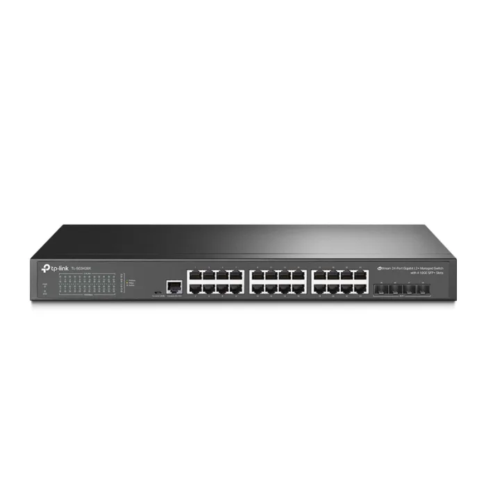 SWITCH ADM L2+ TP-LINK 24 PTOS GB/4P 10GB SFP+ /SG3428X (TL-SG3428X) - Imagen 1