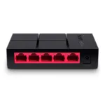 TP-LINK SWITCH ESCRITORIO MERCUSYS / 5 PTOS GIGA/ PLUG&PLAY/ MS105G